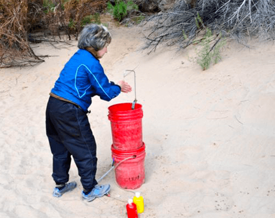 Hand Washing Station in Grand Canyon
